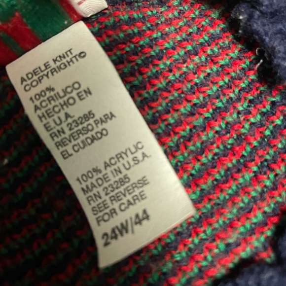 Vintage Nutcracker Christmas Tree Sweater - Picture 11 of 12